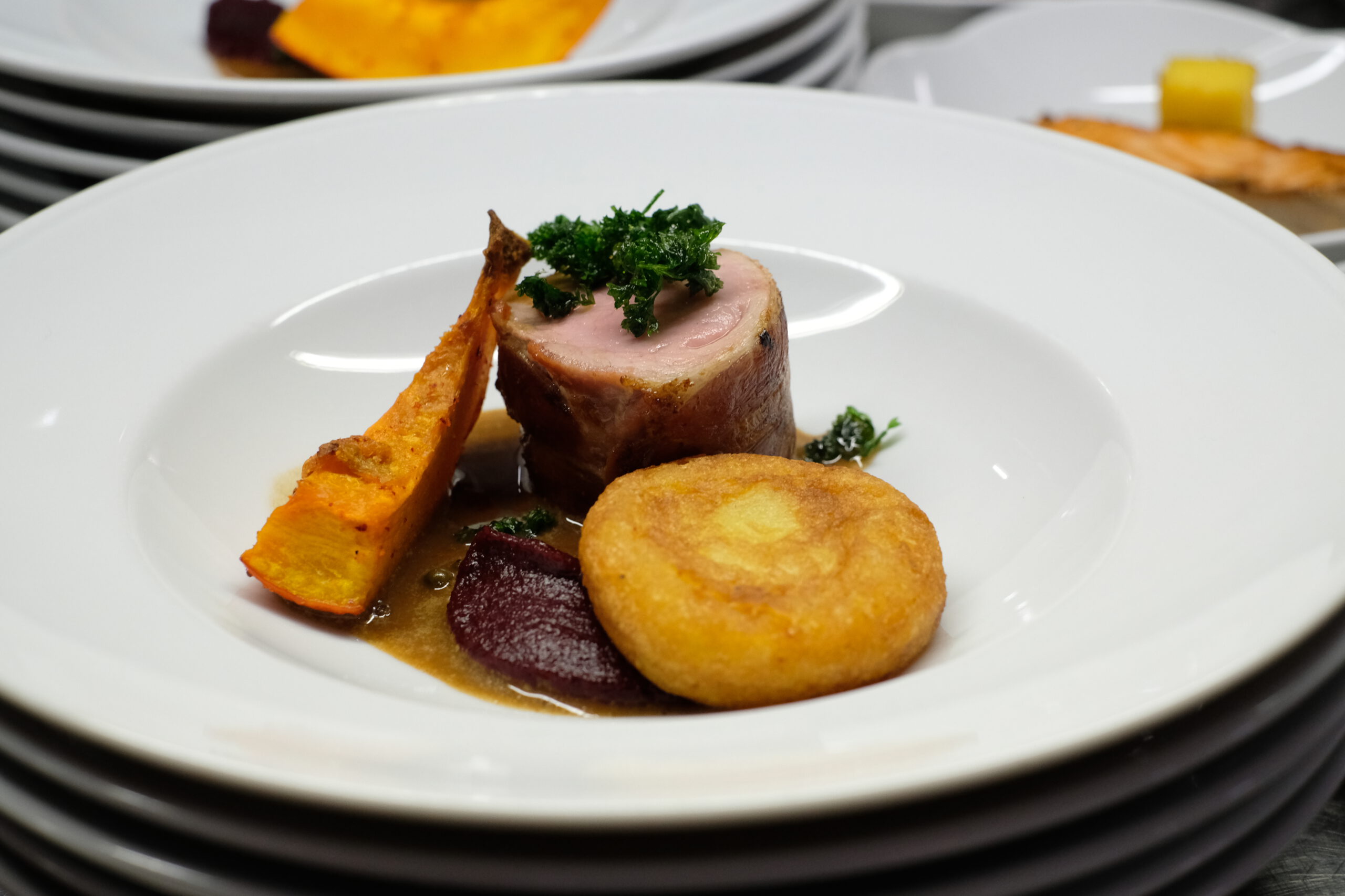 Gericht im Gasthaus Egertal
