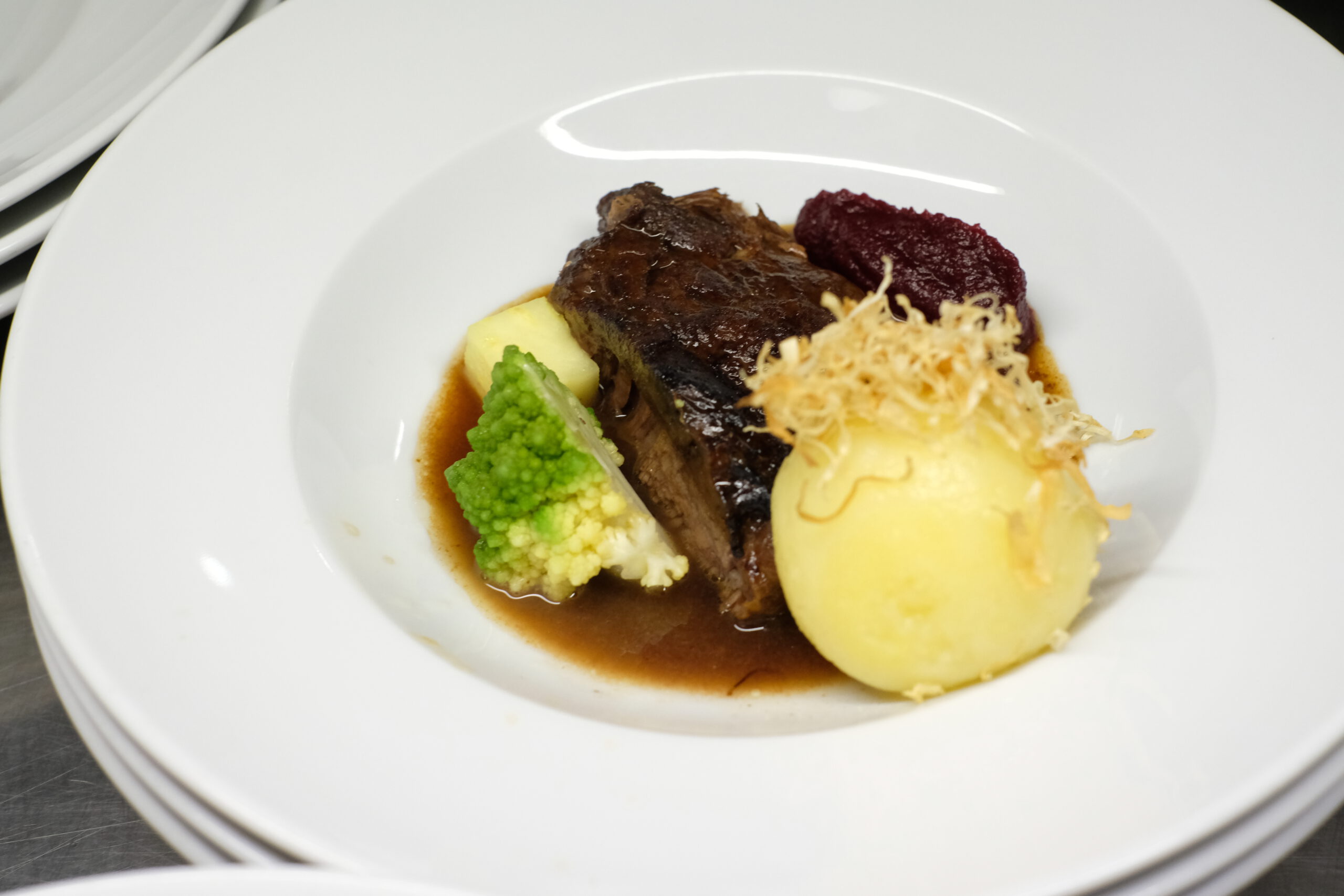 Hauptgericht im Gasthaus Egertal