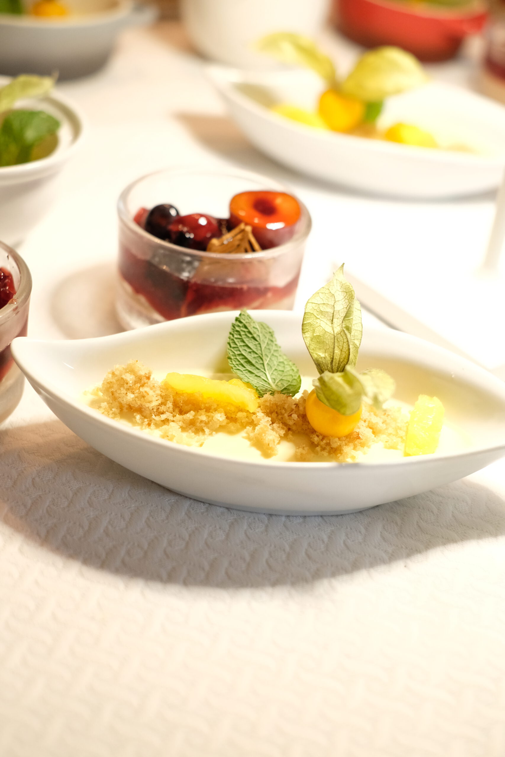 Dessert aus der Küche des Gasthauses Egertal
